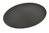 Black Oval Anti-Slip Tray - 68.6cm