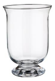 Vue Clear Glass Hurricane Lamp - 23cm