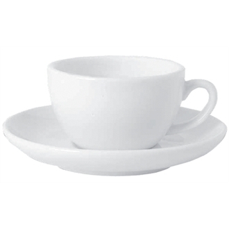 Classic White Cup & Saucer - 200ml (7oz)