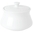 Classic White Sugar Bowl With Cover