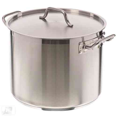 Stainless Steel Stock Pot & Lid - 50 litres