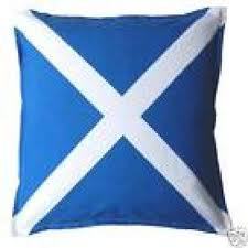 Scottish Flag Cushion