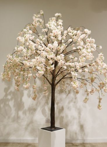 Cambridge Artificial Pink Cascade Cherry Blossom Tree