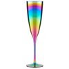 Madonna Rainbow Champagne Flute