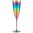 Madonna Rainbow Champagne Flute