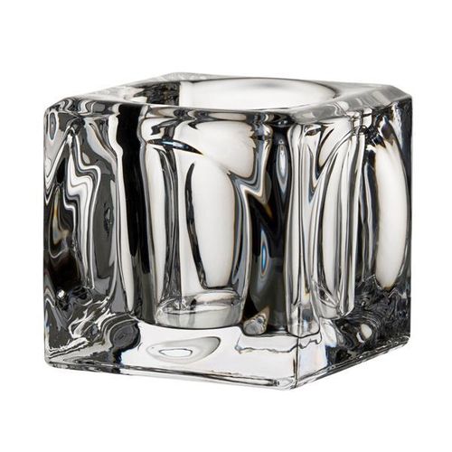 Otto Square Glass Tealight Candle Holder