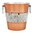 Copper and Cowhide Champagne Wine Bucket
