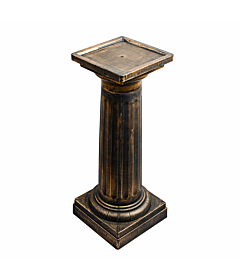 Darius Antique Bronze Pillar Display Stand - 83cm