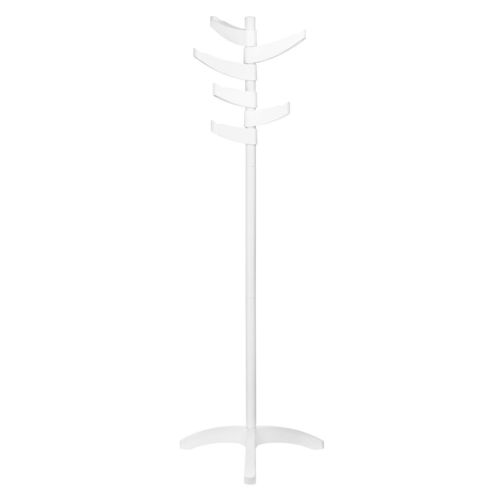 White 8 Arm Rotating Display Stand