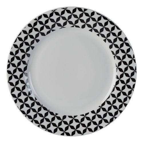 Ross Monochrome Dinner Plate - 28cm