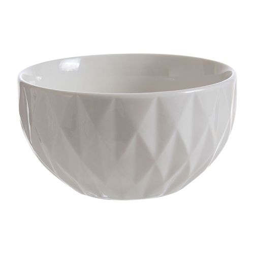 Cornista White Geometric Bowl - 16cm