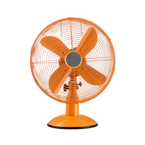 Orange Oscillating Table Fan - 41cm dia