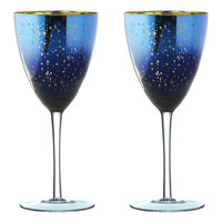 Starlight Blue Glass Collection